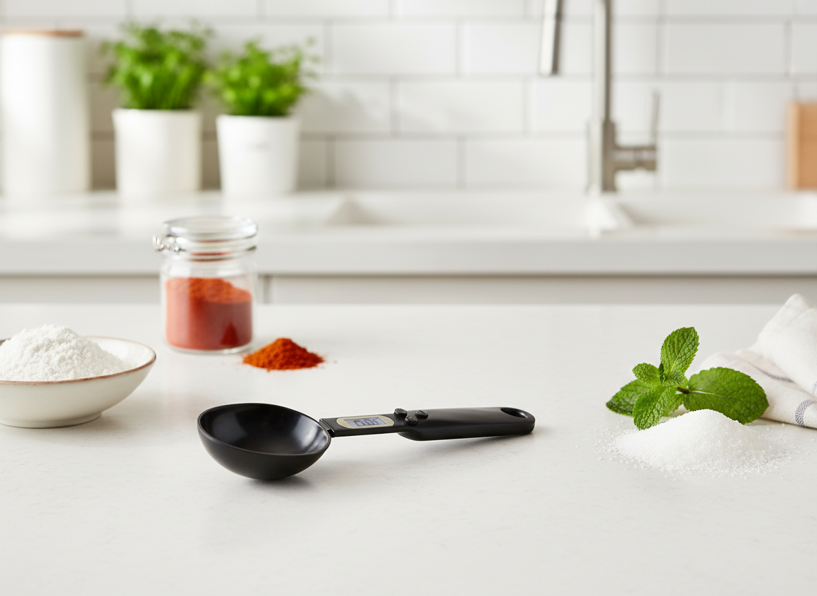 Mini digitale Löffelwaage – elektronische Küchenwaage