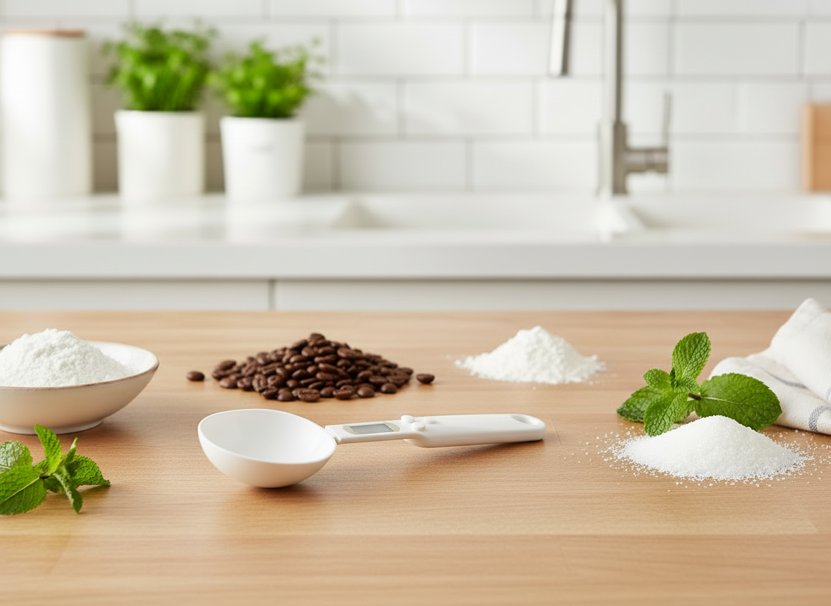 Mini digitale Löffelwaage – elektronische Küchenwaage